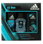 Adidas Ice Dive Eau De Toilette 50ml Gift Set - Damaged Box