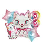 Marie Cat Pet Pink Foil Ballon DIY Festivel Toy Gifts Party Supplies 18In Star A