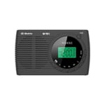 Liten radio batteridriven FM/AM/SW, mini bärbar radio fickradio med