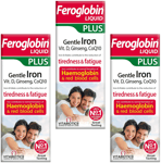 3 X Vitabiotic Feroglobin Plus Liquid 200ml