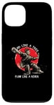 iPhone 13 Tai Chi Calligraphy / 'Stand Like A Tree Flow Like A River' Case