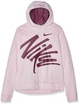 Nike G NK Hoodie PO Therma GX Sweat-Shirt Fille, Pink Foam/Bordeaux/Bordeaux, FR : XL (Taille Fabricant : XL)