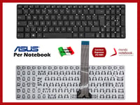 Clavier Italien pour Ordinateur Portable ASUS K55 K55A K55VD (Noir)