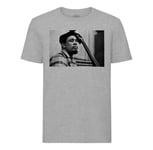 T-Shirt Homme Col Rond Charles Mingus Jazz Artiste Jazzmen Contrebasse