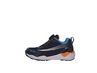 YK-ID LEURON-TEX Basket, DK Blue Orange, 40 EU