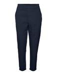 VERO MODA Vmmaya MW Pantalon Ample en Coton, Blazer Bleu Marine, 32 FR/XS/L Femme