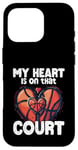 Coque pour iPhone 16 Pro Game Day Basketball Mom