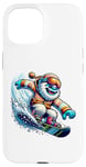 iPhone 15 Cooler Yeti Snowboard Fun In Winter Case