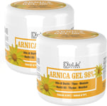 Dulàc - Arnica Gel for Bruising and Swelling 1 kg 2 x 500 ml, 98% Strong Arnica