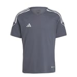 adidas Trenings T-Skjorte Tiro 23 League - Grå/Hvit Barn, størrelse 152 cm