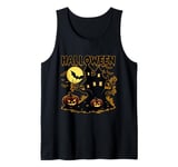 Halloween Night - Spooky House on a Hill Tank Top