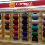 Gutermann Sewing Thread 100% Natural Cotton 800m Reels, 30 Colours, Free Postage