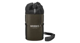 Sacoche de guidon brooks england scape feed pouch 1l kaki mud