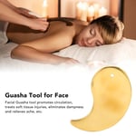 Facial Guasha Tool Stainless Steel Smoother Edges Scraping Massage Tool For GF0