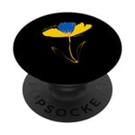 Ukraine « Indomitable », esprit ukrainien invincible PopSockets PopGrip Adhésif