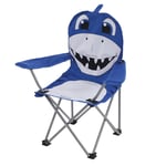 Regatta Childrens Unisex Great Outdoors Childrens/Kids Animal Camping Chair (Nautical Blue/Light Steel) - Multicolour - One Size