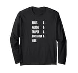 Barista Coffee Espresso Cappuccino Coffee Machine Long Sleeve T-Shirt