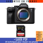 Sony A7S III Nu + SanDisk 128GB Extreme PRO UHS-II SDXC 300 MB/s + Guide PDF MCZ DIRECT '20 TECHNIQUES POUR RÉUSSIR VOS PHOTOS