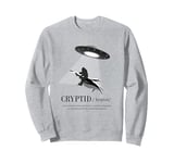 Bigfoot Yeti UFO Aliens Space Monster Conspiracy Abominable Sweatshirt