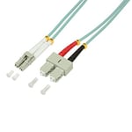 LogiLight Fibre Patch Cable (50/125µ oM3 SC/LC 10 m