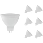 Lot 6 Ampoules led GU5.3 Spotlight 8W Equi.60W 700lm Raydan Home