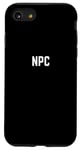 Coque pour iPhone SE (2020) / 7 / 8 NPC Jeux Vidéo Cosplay Gamers Avatar