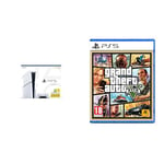 Playstation Console 5 Edition Standard Slim & GTA V - Play Station 5