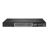 Hewlett Packard Enterprise HPE Aruba Networking CX 8100 24x10GBase-T 4x10G SFP+ 4x40/100G QSFP28 Switch - switch - 24 porter - Styrt - rackmonterbar