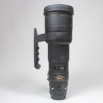 Sigma Used 500mm f/4.5 APO EX DG HSM Lens - Canon Fit