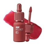 Peripera New Ink The Velvet 4 g No 03 Red Only - Velvet Lip Tint 4 g - Samettinen huulisävy