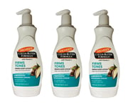 3x Palmer's Cocoa Butter Formula Firm Tones Firming Body Lotion 400ml