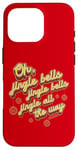 Coque pour iPhone 16 Pro Paroles de Noël Jingle Bells Jingle All The Way Peggy Lee