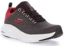 Skechers Vapor Foam Mens Trainers In Black Red UK 7