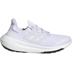 adidas Ultra Boost Light Womens Running Shoes White Cushioned Comfort Trainers