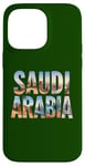 Coque pour iPhone 14 Pro Max Tenue de voyage de vacances en Arabie Saoudite