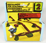 Les Schtroumpfs - Schleich - 40040 Les barrières - Accessoires n°2 (neuf en boit