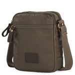 Lois - Man Bag - Men's Shoulder Bags - Man Bags for Men Crossbody Bag in Waterproof Material - Man Bags for Men Shoulder for Men with Adjustable Strap - Small Bag for Men. Mens Bags Shoulder, Brown