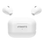 STREETZ Bluetooth MiniHeadset med ladefoderal - Hvid
