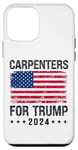 Coque pour iPhone 12 mini Charpentiers pour Trump 2024