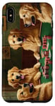 iPhone XS Max Dogs Playing Poker Dog Golden Retriever Retrievers Card Case