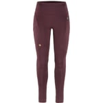 Fjällräven Womens Abisko Tights (Röd (PORT/357) X-large)