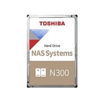 4260557510322 Toshiba N300 NAS - 10TB - SATA 6 Gb/s Toshiba