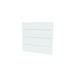 Carrera - radiateur a ceramique + film 1500w Commande tactile - Blanc