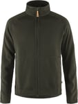 Fjällräven Övik Fleece Zip Sweater Men fleecetröja Djupt skogsgrönt L - Fri frakt