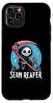 iPhone 11 Pro Seam Reaper Sewing Seam Ripper plus Grim Reaper Quilting Case