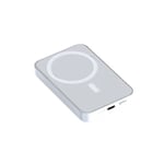 Magnetisk trådlös snabbladdning Power Bank Pd20w Mini Bärbar 20000mah Extern Batteriladdare För Iphone 12 13 white