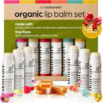 Artnaturals Natural Lip Balm Beeswax - Gift Set of Assorted Flavors - Chapstick for Dry, Chapped & Cracked lips - Lip Repair Therapy with Aloe Vera, Coconut, Castor & Jojoba Oil (Pack of 6)