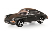 Schuco Porsche 911 S Coupé, Bybil, Montert På Forhånd, 1:87, Porsche 911 S Coupé, Gutt/Jente, Sort