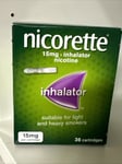 Nicorette Inhalator Nicotine 15 mg 36 Cartridges