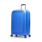 Mandarina Duck LOGODUCK + Trolley Large EXP, Electric Blue, L, LOGODUCK +